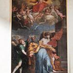 Jerzy Eleuter Siemiginowski, Ekstaza św. Marka Ewangelisty, ol. pł., lata 90. XVII w., konkatedra w Lubaczowie. Fot. T. Poźniak, 2011 r.