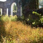 Horyniec-Zdrój, brama i mur południowy pałacu Ponińskich (XVII w., pocz. XX w.). Fot. T. Poźniak, 2011 r.