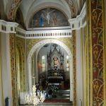 Lubaczów, wnętrze kościoła parafialnego pw. św. Stanisława i Sanktuarium Matki Boskiej Łaskawej, 1899 r. Fot. J. Burek, 2008 r. (Archiwum Muzeum Kresów w Lubaczowie)