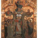 Gorajec, ikona Matki Bożej Opieki (Pokrow), XVII/XVIII w. (ob. Fundacja św. Włodzimierza w Krakowie) z cerkwi p.w. Narodzenia NMP. Fot. T. Poźniak, 2011 r.